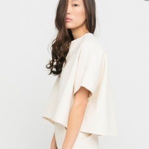 Elizabeth Suzann Linn Tee in Cotton Twill